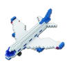 198(pcs)飞机系列-客机飞机积木套 塑料