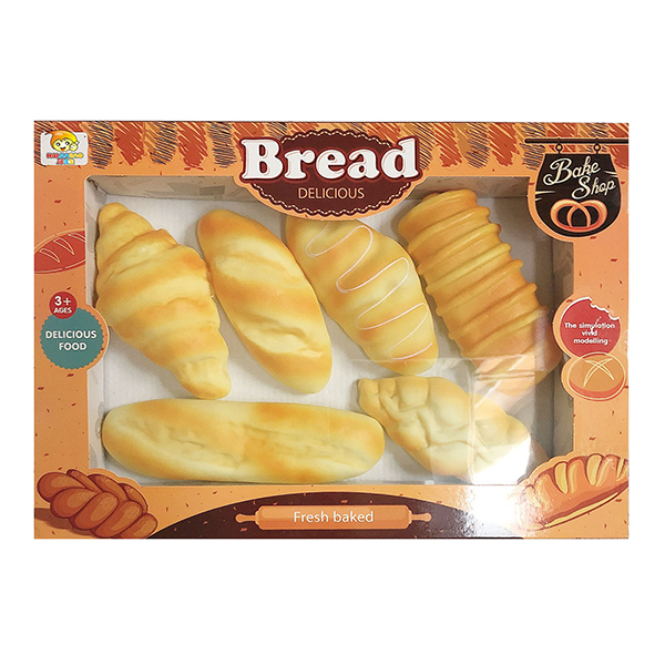 6只搪胶面包 搪胶