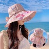 夏季防晒出游新款沙滩帽 女人 56-60CM 巴拿马 100%聚酯纤维