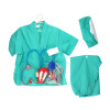 儿童手术服装带医具 通用 全套码 布绒