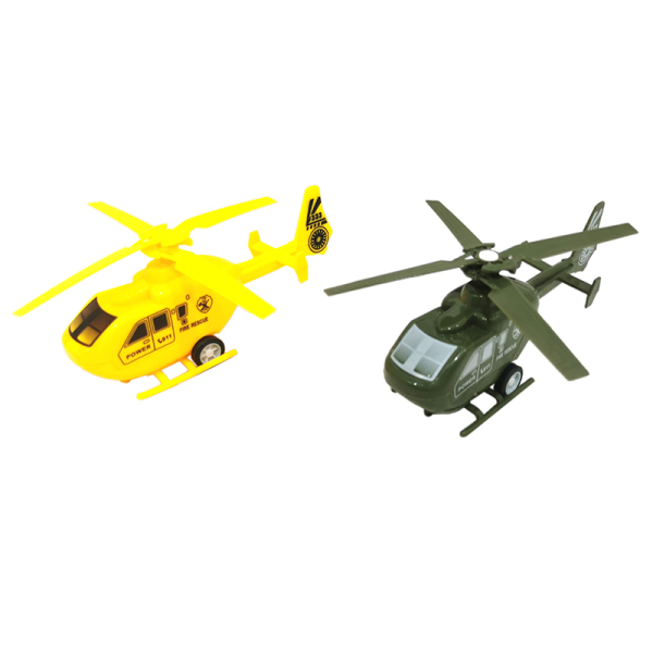 直升机2色 滑行 仿真 塑料