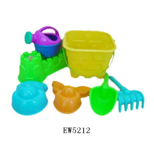 沙滩方桶,工具组合 塑料