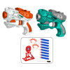 2(pcs)EVA手动枪套装 软弹 手枪 实色 塑料