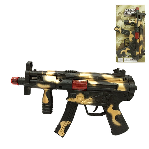 MP5迷彩金枪 火石 冲锋枪 实色间喷漆 塑料