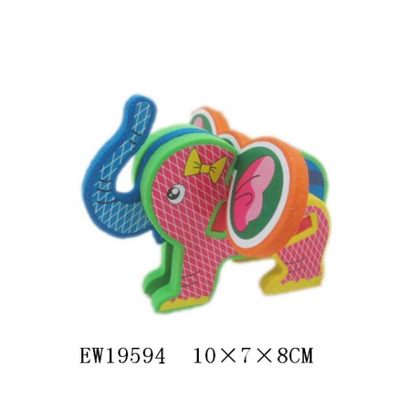 多款自装EVA大象拼图 塑料