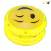 4款笑脸溜溜球 灯光 包电 透明 塑料