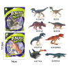 8款式实心恐龙动物 塑料