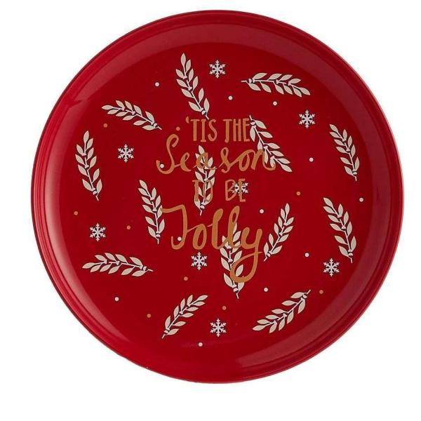 10寸色釉麦穗圆盘 单色清装 陶瓷