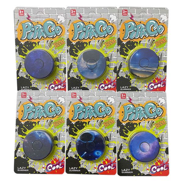 6款式Pipa Go啪啪币陀螺 塑料