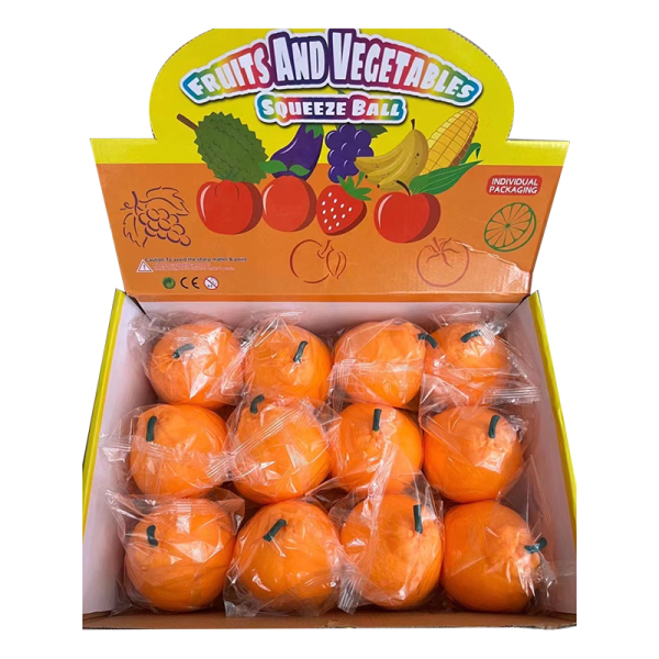 12PCS 发泄丑橘 塑料