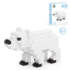 118(pcs)北极熊-动物积木套 塑料