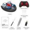 3合1水陆空无人机带USB充电线 遥控 四轴 无线电 灯光 主体包电，遥控器不包电 塑料