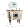 木制智能机器人厨房餐具套 台式 实色 木质