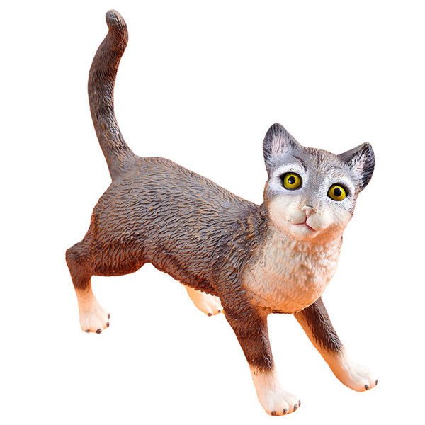 小猫软胶模型 搪胶