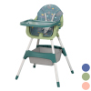 儿童餐椅（花色垫） 3色 婴儿餐椅 塑料