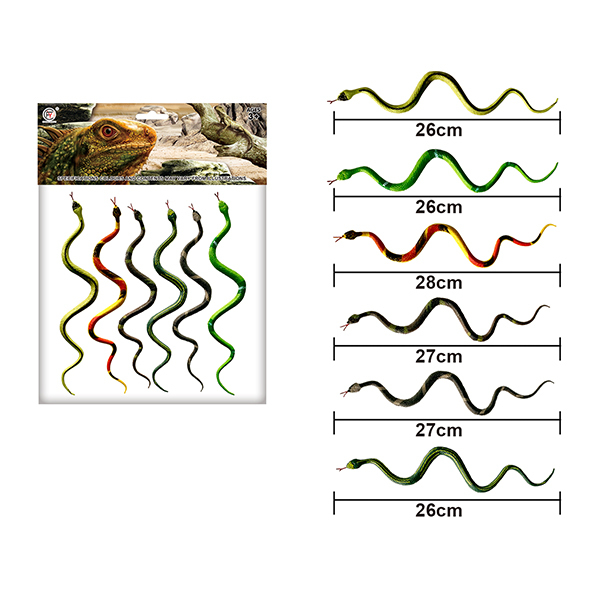 6只庄蛇 塑料