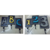 ABC和123两款3挂钩