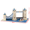 伦敦大桥立体拼图 建筑物 纸质