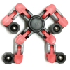 减压三角陀螺机器人5节链条 颜色随机混装 塑料