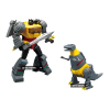 恐龙机器人带武器 变形 塑料