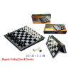 磁性国际象棋&西洋跳棋 国际象棋 二合一 塑料