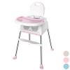 双层餐盘餐椅 3色 婴儿餐椅 塑料
