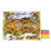 12PCS 7cm彩虹圈 圆形 5-10CM 塑料