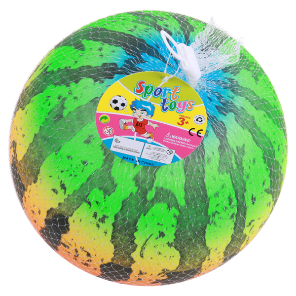 9寸彩虹西瓜充气球 塑料