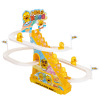 小黄鸭电动趣味爬楼梯轨道滑梯声光玩具（电池供电,一首歌曲） 灯光 声音 音乐 英文IC 塑料