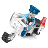 401pcs新城市警察系列-移动指挥系统积木 塑料