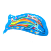 50PCS 50只庄彩条海豚充气球 塑料