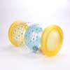 充气婴儿游戏圆滚筒蓝黄2色 塑料