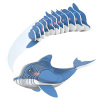 3D动物立体拼图   鲨鱼 动物 纸质