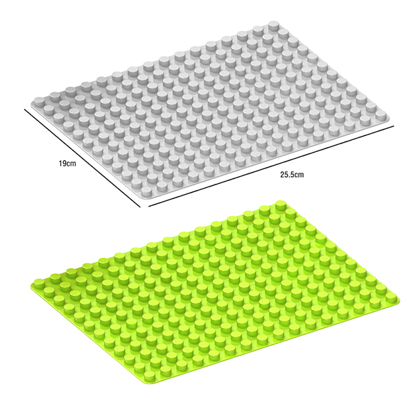 12X16孔底板（草绿/灰清装） 塑料