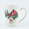 8*10.5cm320ml杯子圣诞 单色清装 陶瓷