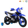 儿童摩托车 电动 实色 英文IC 灯光 声音 音乐 充气轮胎 塑料