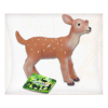 软胶填棉仿真动物-白尾鹿幼崽 塑料