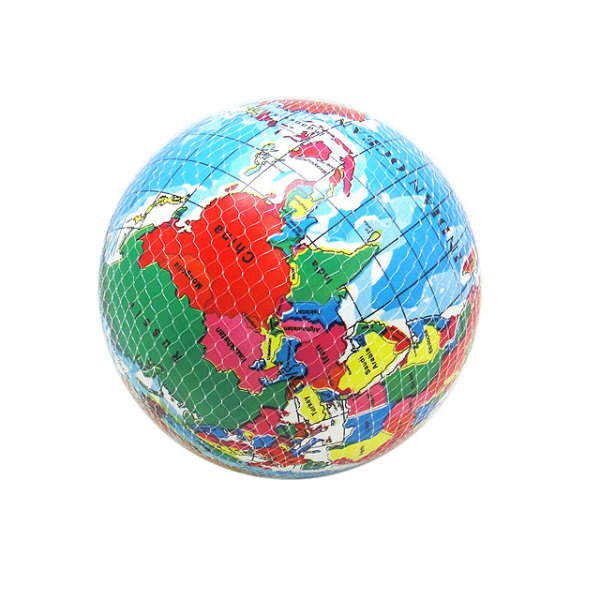 9寸地球充气球 塑料