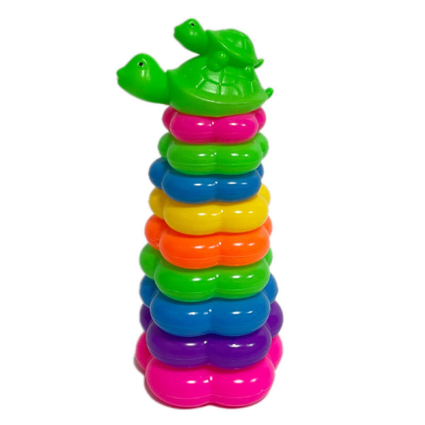 龟彩虹套圈 梅花形 塑料