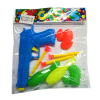针枪+鸭子+保龄球组合 软弹 手枪 实色 塑料