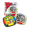 国际象棋+飞行棋（黑色棋盘） 飞机棋 国际象棋 二合一 塑料