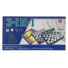 单面铁板磁性棋 游戏棋 三合一 塑料