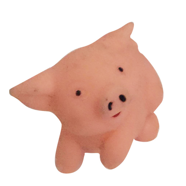 浴室戏水动物小猪 搪胶