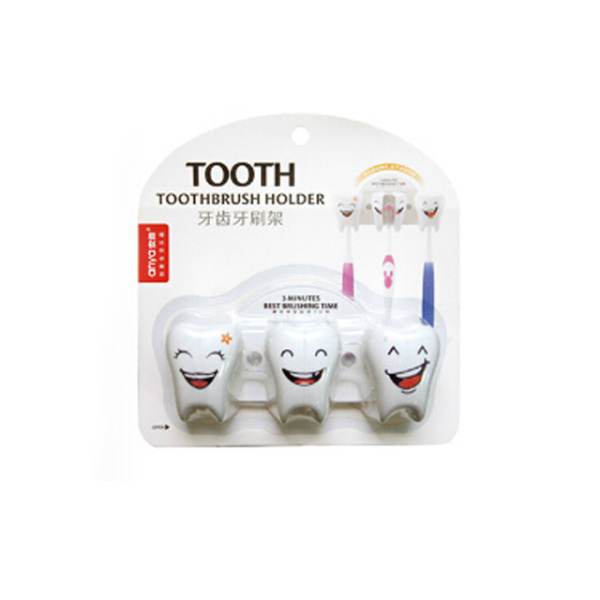 牙齿牙刷架