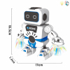 跳舞机器人 电动 灯光 音乐 英文IC 塑料