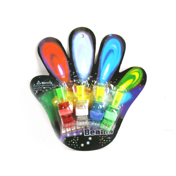 4只庄投影手指灯 塑料