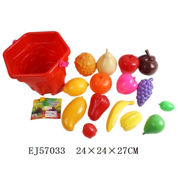 16件庄水果套 注塑 塑料