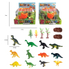 2款式卡通小恐龙动物套装  塑料