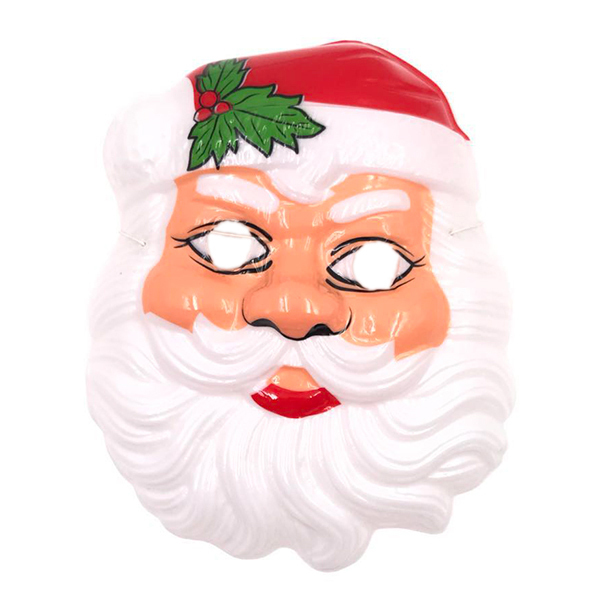 圣诞老人面具 塑料