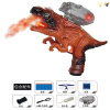 电商盒喷雾恐龙枪带USB线,眼镜,弹仓,,吸水器,水弹,软弹 软弹 水弹 手枪 灯光 包电 实色 塑料